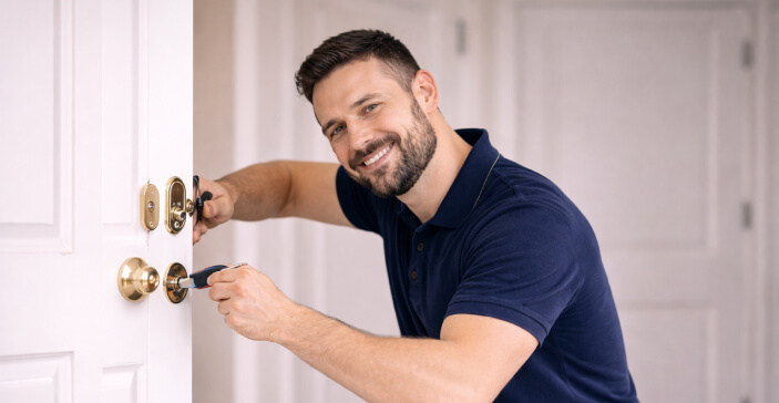 Hausmeisterservice in Karlsruhe – Schloss einstellen durch Mark’s ImmoCare